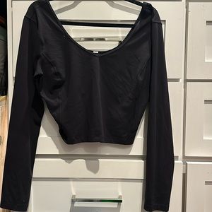 Lululemon long sleeve black align shirt